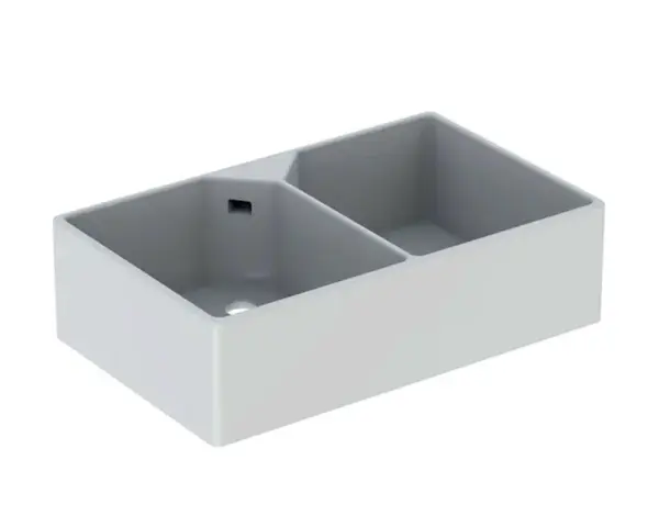 Geberit Publica - Keramický drez, 90x56 cm, biela 350490000