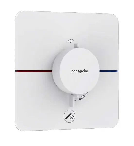 Hansgrohe ShowerSelect Comfort - Termostatická batéria pod omietku, matná biela 15589700