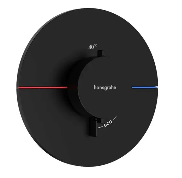Hansgrohe ShowerSelect Comfort - Termostatická batéria pod omietku, matná čierna 15559670