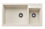 Blanco Metra 9 - Silgranitový drez, 86x50 cm, jemná biela 527121