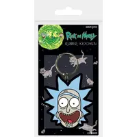 Klíčenka gumová, Rick and Morty - Rick crazy smile