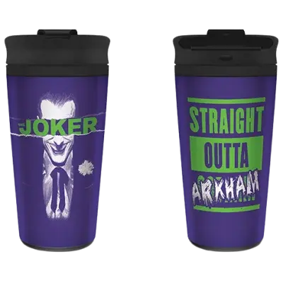 Hrnek cestovní  Joker (Straight outta Gotham), 450 ml