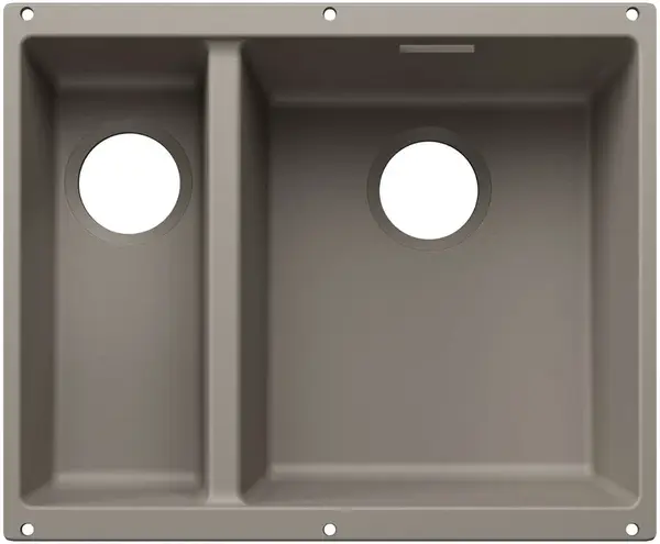 Blanco Subline 340/160 - Silgranitový drez, 56x46 cm, tartufo 527817