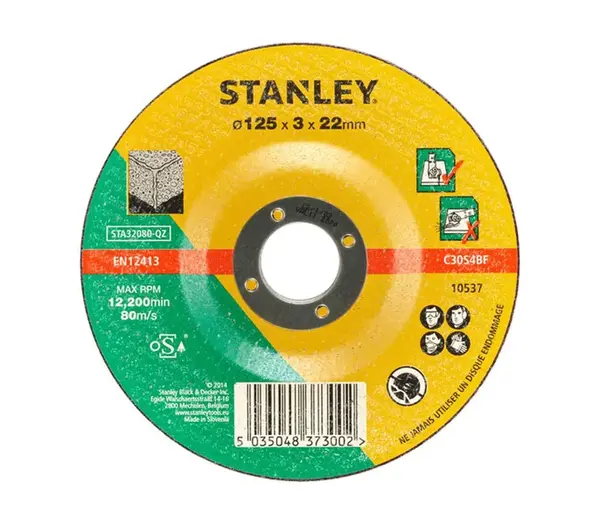 Stanley Príslušenstvo - Rezný kotúč na betón 125x22,23 mm STA32080-QZ
