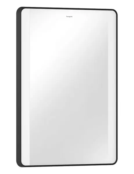 Hansgrohe Xarita Lite Q - Zrcadlo s LED osvětlením a vyhříváním, 70x50 cm, IR senzor, matná černá 54974670