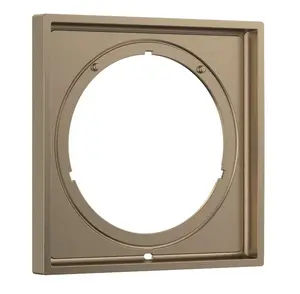 Axor ShowerSelect ID - Predĺženie 17x17 cm, kefovaný bronz 13641140