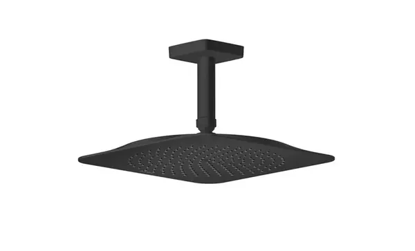 Axor Citterio C - Hlavová sprcha 27x27 cm, EcoSmart, matná čierna 28793670