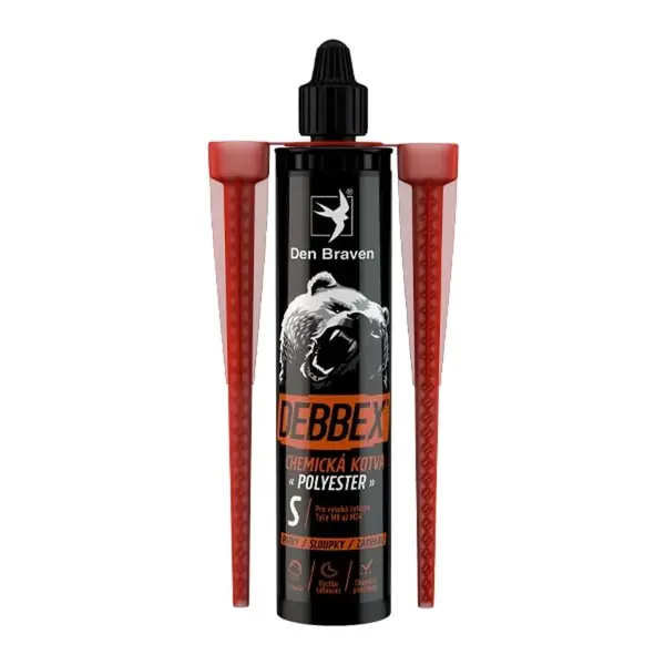 Den Braven Chemické kotvy - Chemická kotva POLYESTER S 300 ml kartuše 74015BD