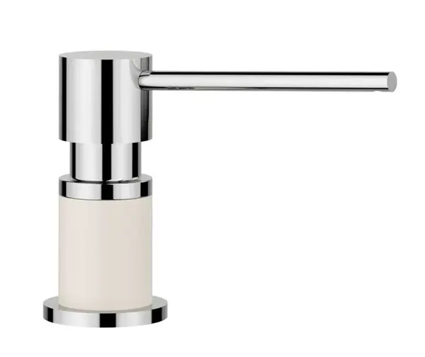 Blanco Doplňky - Dávkovač saponátu Lato, jemná bílá/chrom 526955