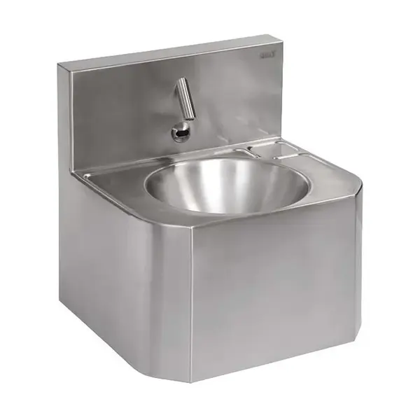 Sanela Nerezová umyvadla - Nerezové závěsné umyvadlo s elektronikou ALS, s termostatickým ventilem, 6 V SLUN 72ETB