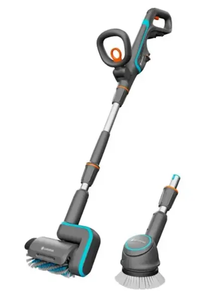 Gardena - 18V AKU multifunkční čistič AquaBrush 04/18V P4A, s příslušenstvím, bez baterie a nabíječky 14842-55