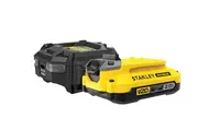 Stanley - Sada 1,25A nabíječky a 1x aku 18V Li-Ion 2,0 Ah SFMCB10D1-QW