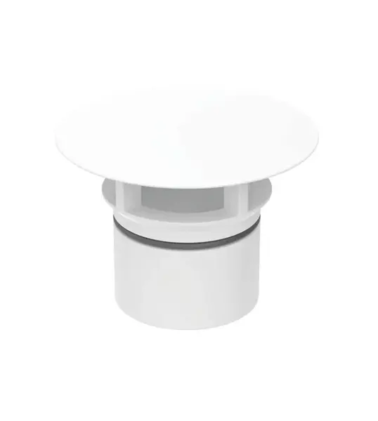 Geberit Příslušenství - Kryt ventilu pro připojení umyvadla Clou, alpská bílá 241.993.11.1