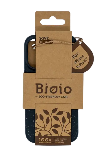 Eko pouzdro Forever Bioio pro Apple iPhone 14 Pro, černá