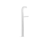 Náušnice tyčinka z bílého zlata na jedno ucho KLENOTA