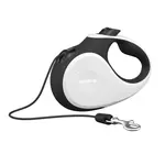 Reedog Senza Premium samonavíjecí vodítko S 12kg / 5m lanko / bílo-černé | P40171