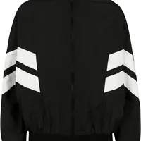 Dámská bunda Crinkle Batwing blk/wht