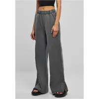 Dámské kalhoty Heavy Terry Garment Dye Slit Pants darkshadow