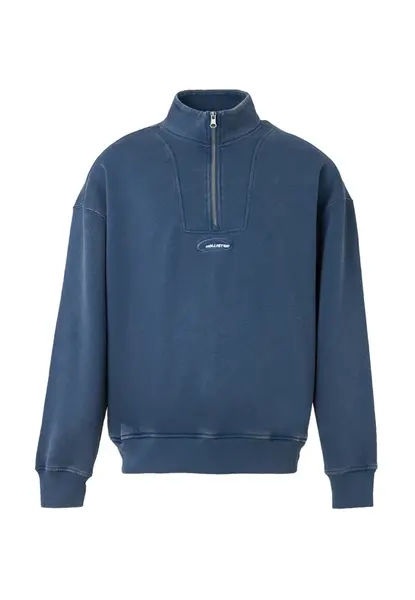 HOLLISTER Mikina 'JUL2'  opálová / biela