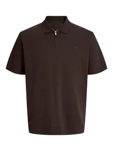 JACK & JONES Tričko 'JPRBLAETHAN'  tmavohnedá