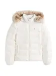 Tommy Jeans Zimná bunda  biela