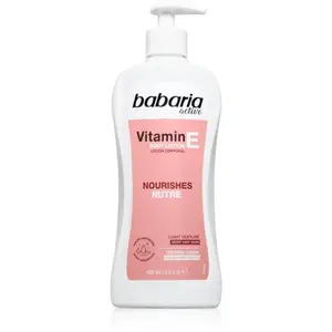 Babaria Vitamin E výživné tělové mléko 400 ml