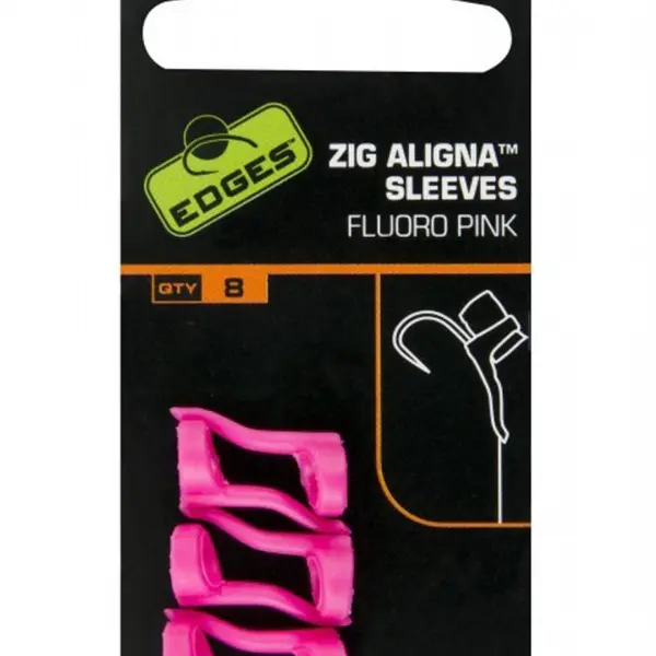 Fox rovnátka Edges Zig Aligna Sleeves Fluoro Pink