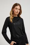 Marisse Women's Blouse Z-Ts-4526 Black