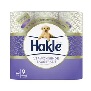 Hakle toaletní papír 4-vrstvý 9 ks