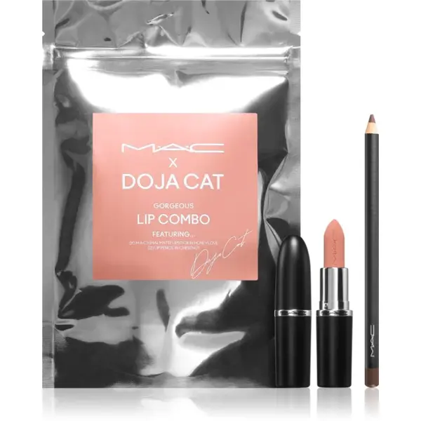 MAC Cosmetics MAC x Doja Cat Gorgeous Nude Lip Kit sada na rty