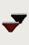 Calvin Klein Underwear  kalhotky dětské bavlněné s elastanem 2-pack