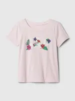 GAP Dětské tričko s logem - Holky