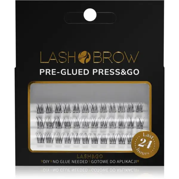 Lash Brow Press&Go Self-Adhesive Eyelashes samolepící trsové řasy Daily Natural 1 ks
