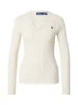 Polo Ralph Lauren Sveter  krémová / námornícka modrá