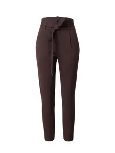 VERO MODA Plisované nohavice 'VMEva'  čokoládová