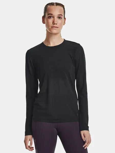 Under Armour Tričko UA Seamless Stride LS-BLK - Dámské