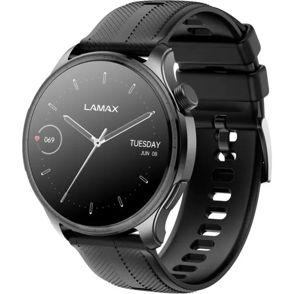 LAMAX Electronics Prism AMOLED Black chytré hodinky 1 ks