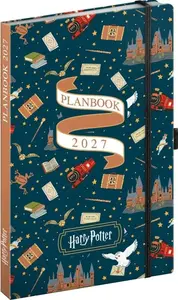 Planbook diář/ Harry Potter –  Bradavický expres 2027, 13 x 21 cm