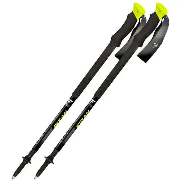 Fizan Compact Pro yellow Trekové hole