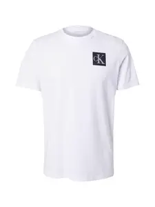 Calvin Klein Jeans Tričko  čierna / biela