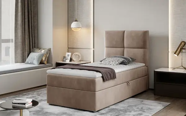 Boxspring Rivia 90 látka: Monolith 09