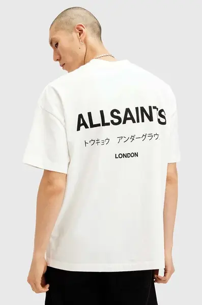AllSaints  oversize tričko pánské bavlněné