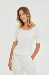 Dámský svetr Marisse L-SW-4907 Off White