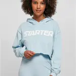 Dámský startér Cropped Hoody ledově-modrý