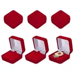 Square Velvet Badge Display Boxes