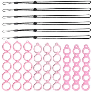 6PCS Adjustable Polyester Neck Lanyard