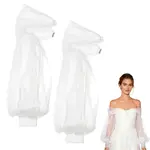 Polyester Detachable Mesh Puff Sleeves