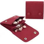 2Pcs Microfiber Cloth Jewelry Storage Bags with Brass Button