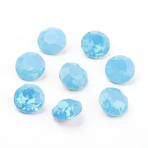 Pointed Back & Back Plated K9 Glass Rhinestone Cabochons