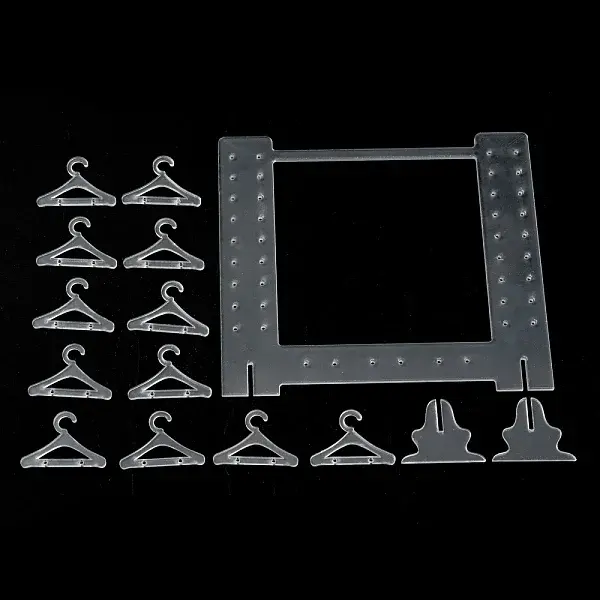 Transparent Acrylic Earring Display Stands
